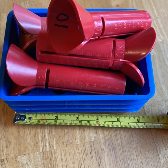 VTG 4 Sun Hill Coin Counters Funnel Tubes Dime Nickel Penny Quarter Sorter Trays - Picture 2 of 2